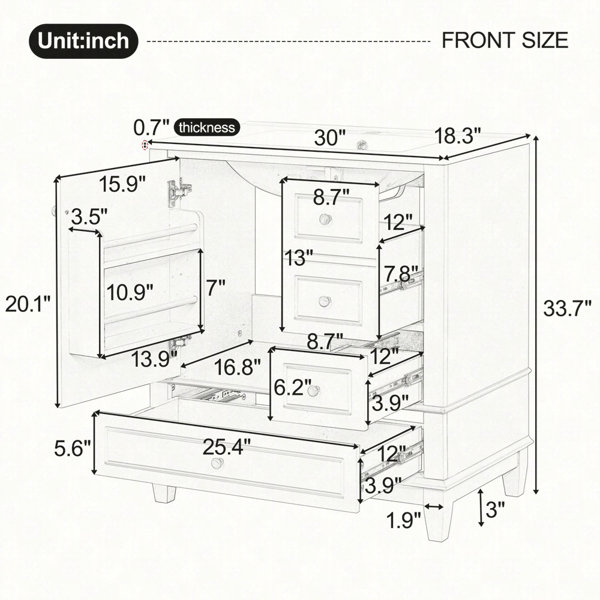Dimensions du produit