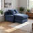 Chenille bleu est en rupture de stock