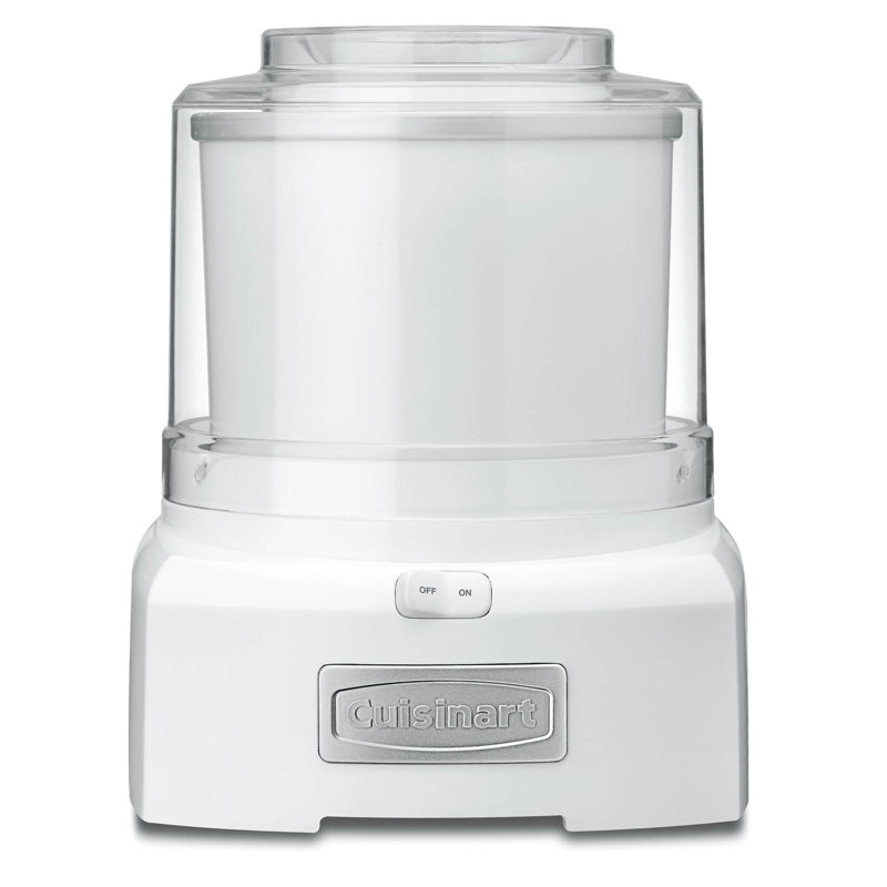 Cuisinart White Automatic Frozen Yogurt and Ice Cream Maker