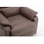 Fauteuil inclinable manuel moderne en similicuir