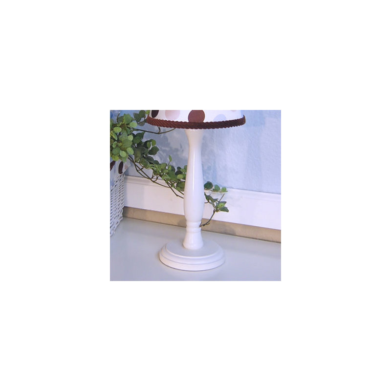  Lampe De Table 15" H Avec Abat-jour Empire Ash
