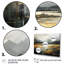 Gris et jaune, paysage de montagne abstrait IV - paysages abstraits, art mural-735084419-735084437