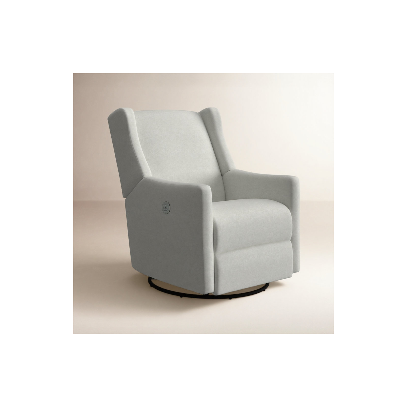 Andrina Power Recliner, Snow Ivory Performance