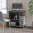 Computer Desk Gaming Desk Home Office Table with Shelf Engineered Wood-228641375
