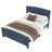 Terra Solid Wood Platform Bed Frame with Support Slats, No Box Spring Needed-134485234