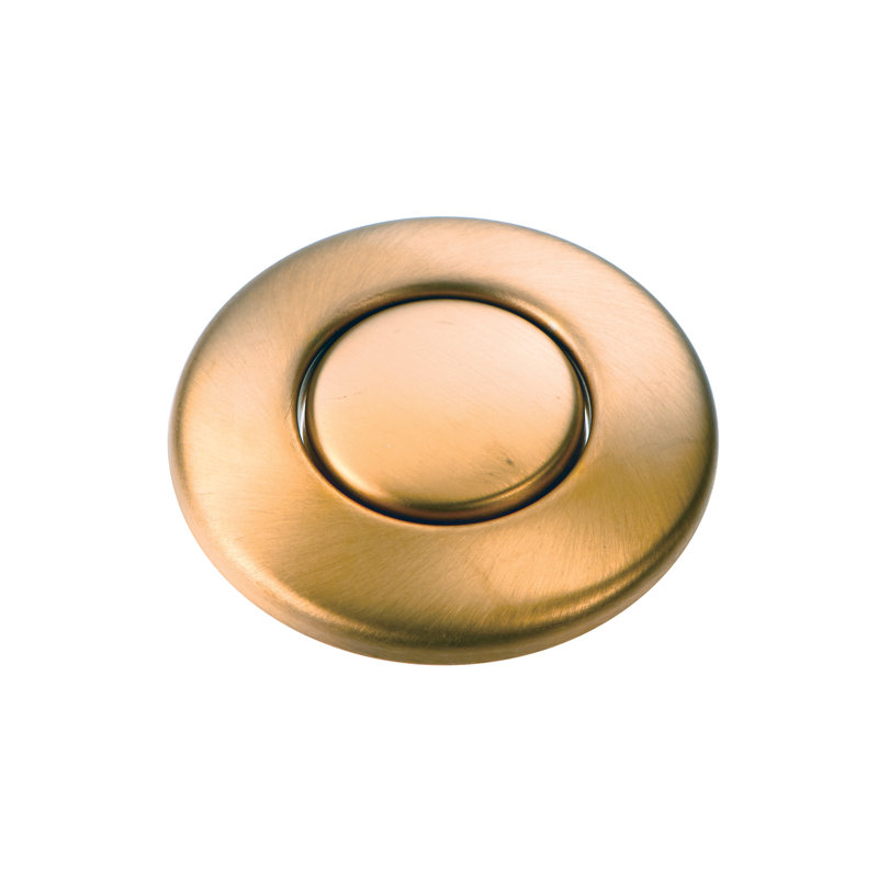 Sink Top Air Switch Button Only in Brushed Bronze