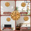 Horloge murale en bois