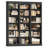 Huckins 71.2" H X 63.4" W Standard Bookcase With Adjustable Shelves, Wood Storage Bookshelves-121780345