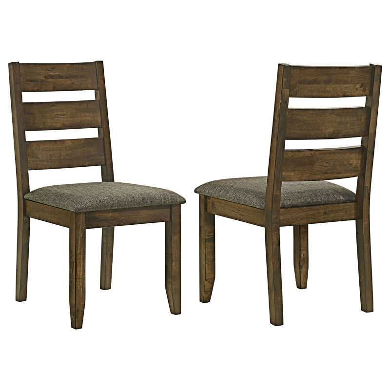 Chaise de salle à manger rembourrée (ensemble de 2)
