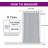 Dencho Solid  Detachable Sticky Tab Top Outdoor Curtain Single Panel-373886912-373886918