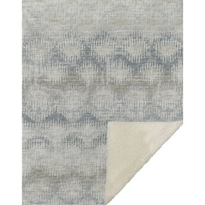 Couverture jetée en sherpa One Pixie Street Multi 50" x 70", multicolore