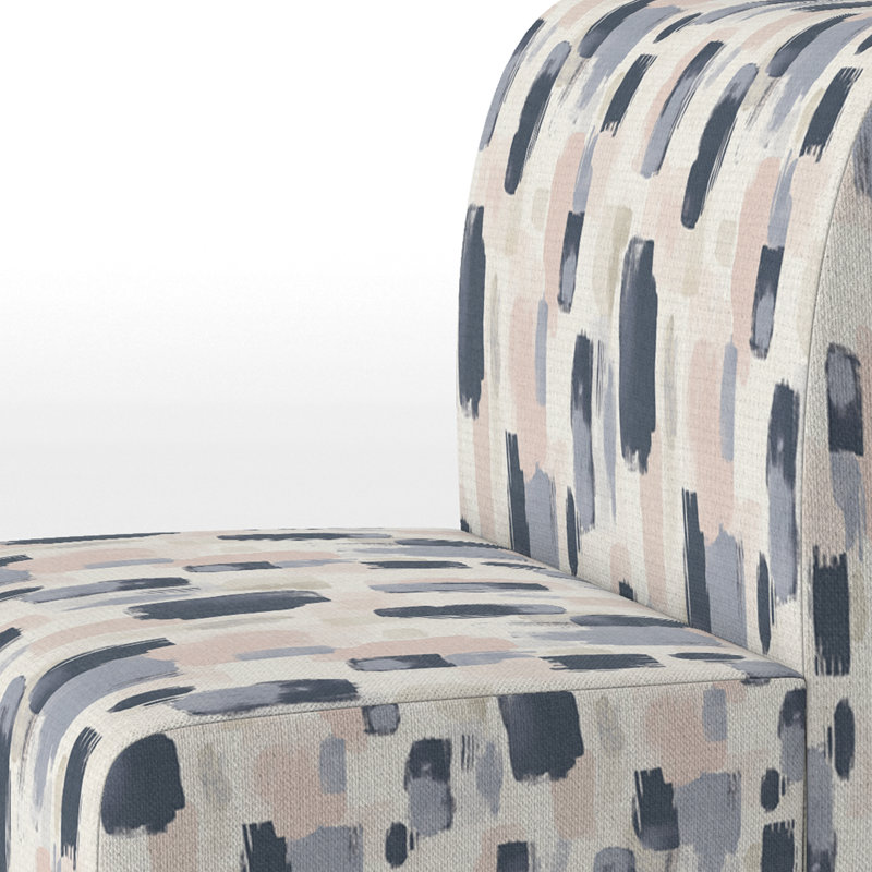 Fauteuil de chambre Abstract, Pantoufle sans accoudoirs