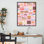 Giclée encadrée de la collection Sweet Tooth Desserts, conception de Nina Muis Surface Design