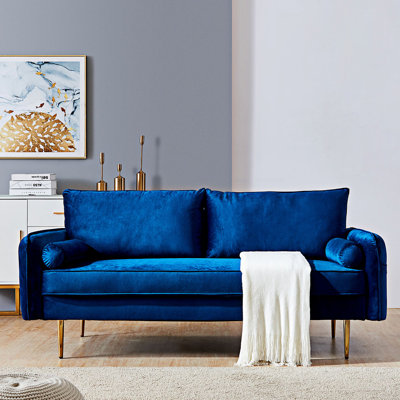 71'' Velvet Loveseat