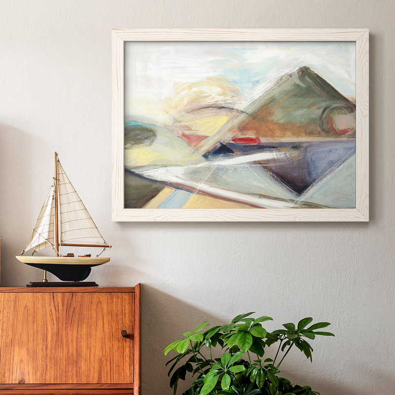 Mauve reflet, reproduction d'art sur toile, Blanc, H 14 po x l 20 po x P 1,5 po