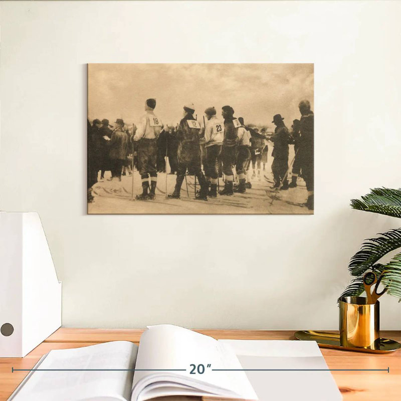Sireci The Ski Start, 8" H x 12" W
