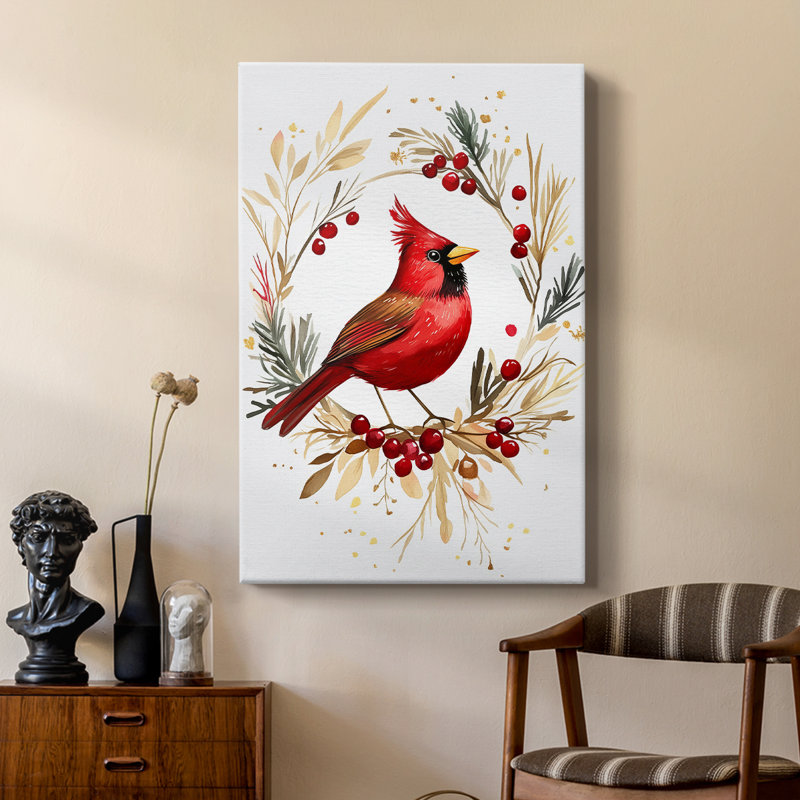 Art des Fêtes de Noël CMXCIV - galerie sur mesure Cavas, H 27 po x l 18 po