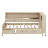 Wooden Daybed With 3 Drawers,Twin Size Daybed With Storage Headboard