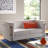 Hercules Regal Series Contemporary LeatherSoft Loveseat with Encasing Frame-24677642