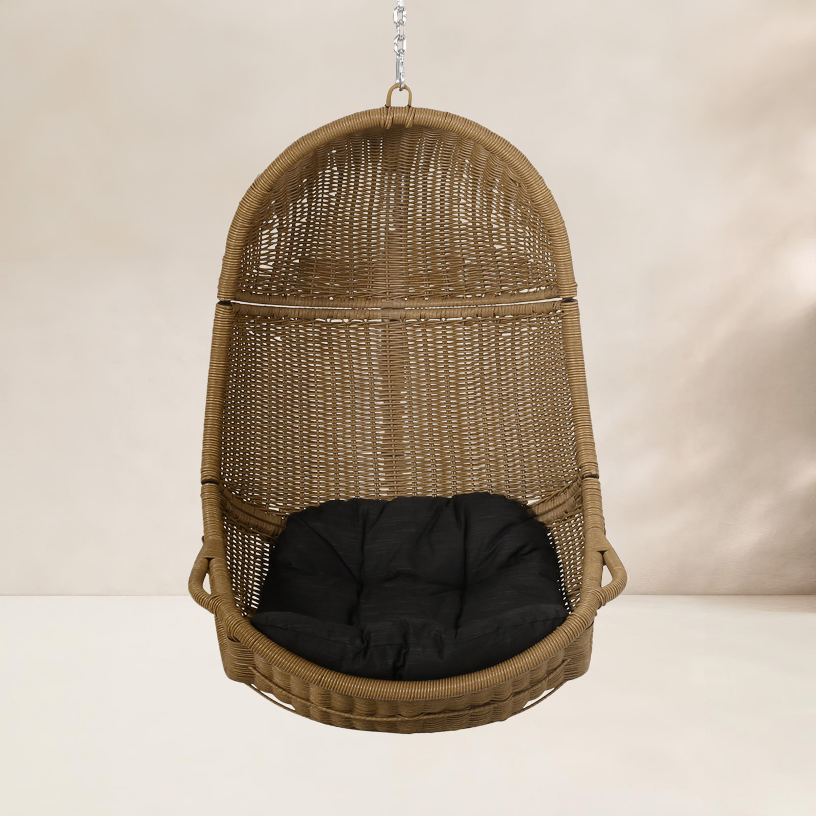 Clairvin Swing Chair, Black