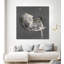 Élégance sur toile par Daleno, reproduction d'art-92588630