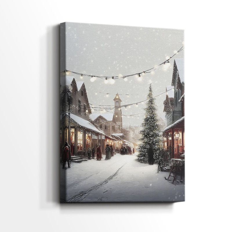 Quiet Twilight at Dawn-Premium Gallery Wrapped Canvas, 27" H x 18" W