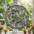 Moon Moth Stained Glass Window Panel，7.8H-2112033709