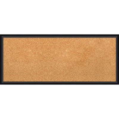 Amanti Art No Cork Wall Solid + Manufactured Wood Bulletin Board