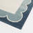 Caldeira Light Blue Kids Scalloped Area Rug-126452767