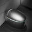 Toilette moderne et intelligente, mouvement automatique du couvercle, capteur de pied, couleur grise, plusieurs modes de lavage du siège, réglage de la température-121639526