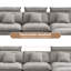 Canapé modulaire en L surdimensionné en L de 103 po avec repose-pieds et repose-tête-2014543960-2027159526