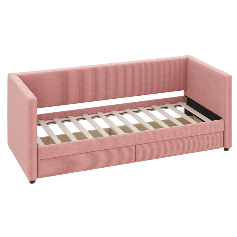 Culpeper Upholstered Daybed, Pink