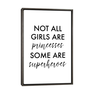 All Girls are Superheroes-impression d’art textuel