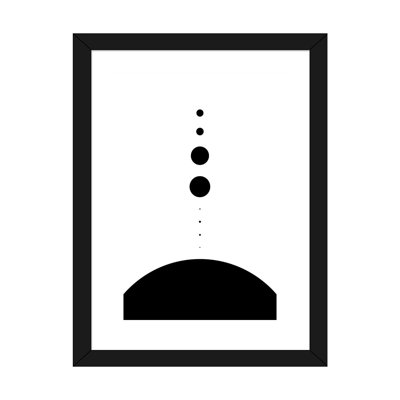 Planètes à l'échelle II - impression