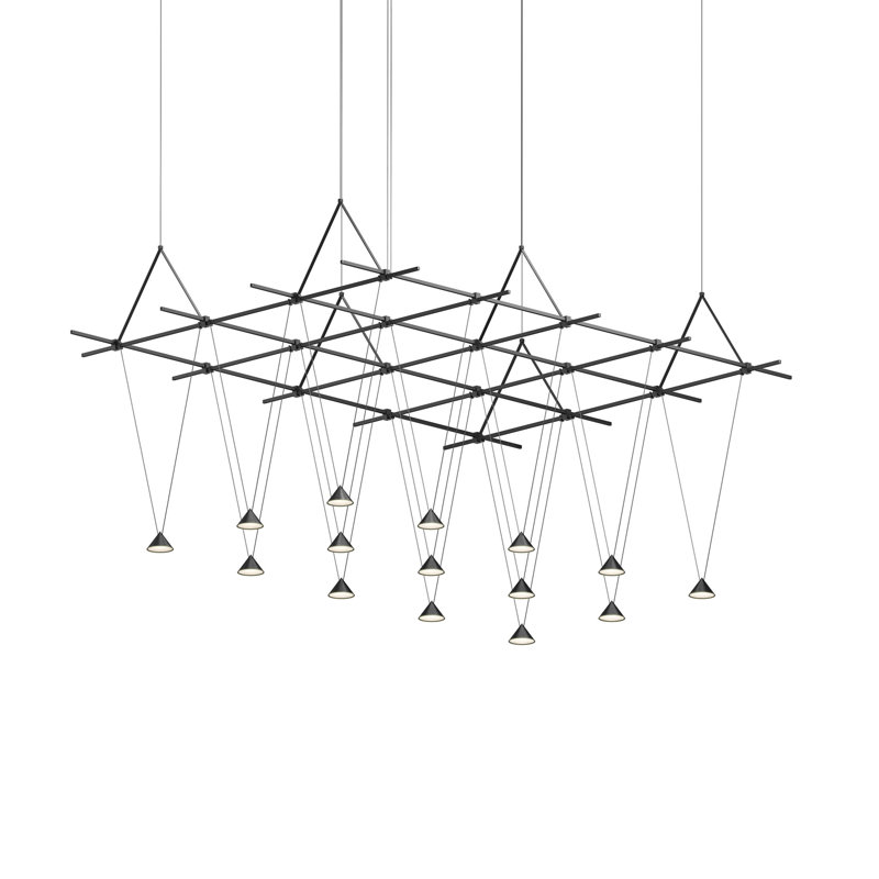 Suspenders® 15 - Light LED Chandelier