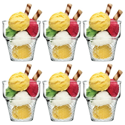 245ml Mini Cornet Ice Cream Dessert Bowl