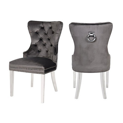 Chaise en acier inoxydable 2 pièces Simba