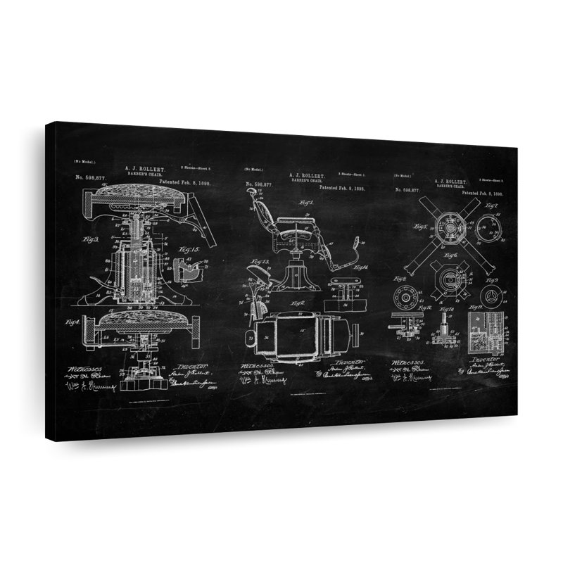 Sur toile, H 30 po x l 20 po x P 1,25 po