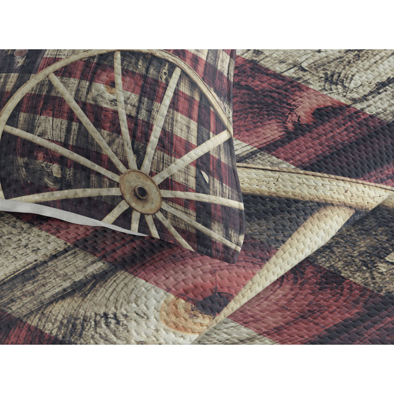 Farmhouse / Country Striped Coverlet