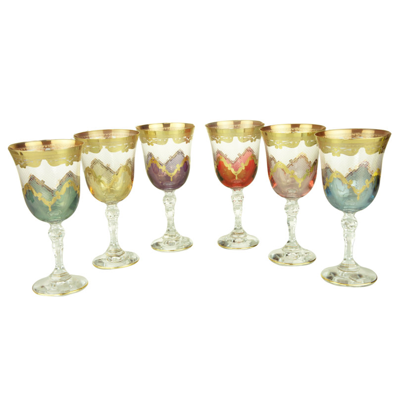 À pied en verre 10 oz glacé