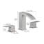 Efficient Water Flow Stainless Steel Contemporary Bathroom Sink Faucet For Modern Vanity Spaces