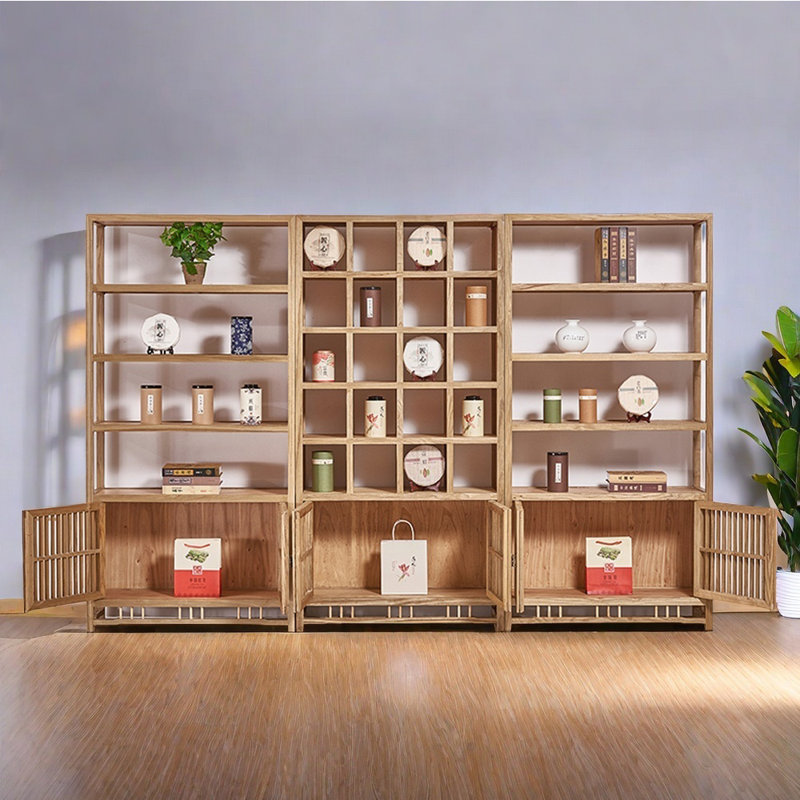 Bibliothèque en bois Modern