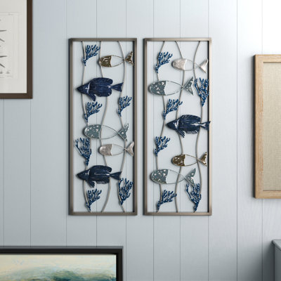 Coastal Landscape & Nature Wall Decor on Metal