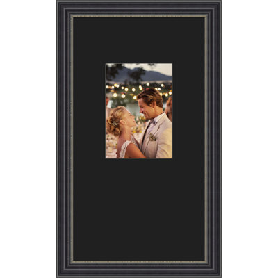 Stylish Black Wood Picture Frame