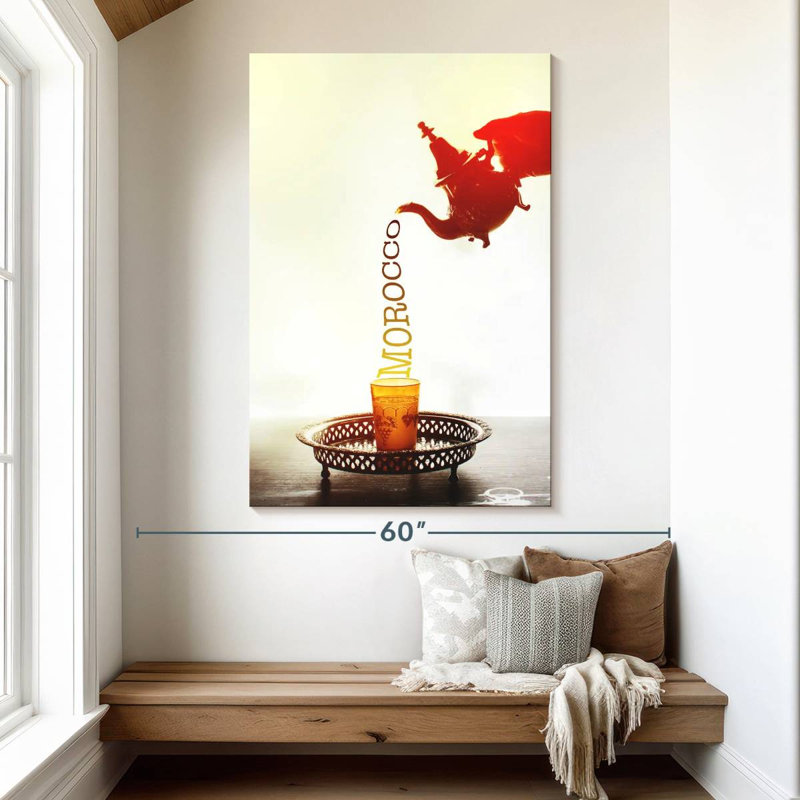 Yarlin Moroccan Tea, 51" H x 34" W
