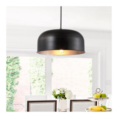 Cecillia 1 - Light Ore Black Single Pendant