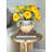 Sunflowers Arranged in Stone Vase