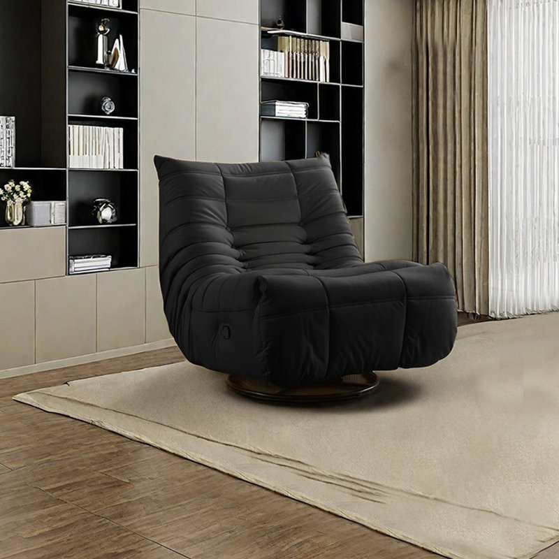 Fletching, Black Faux Leather