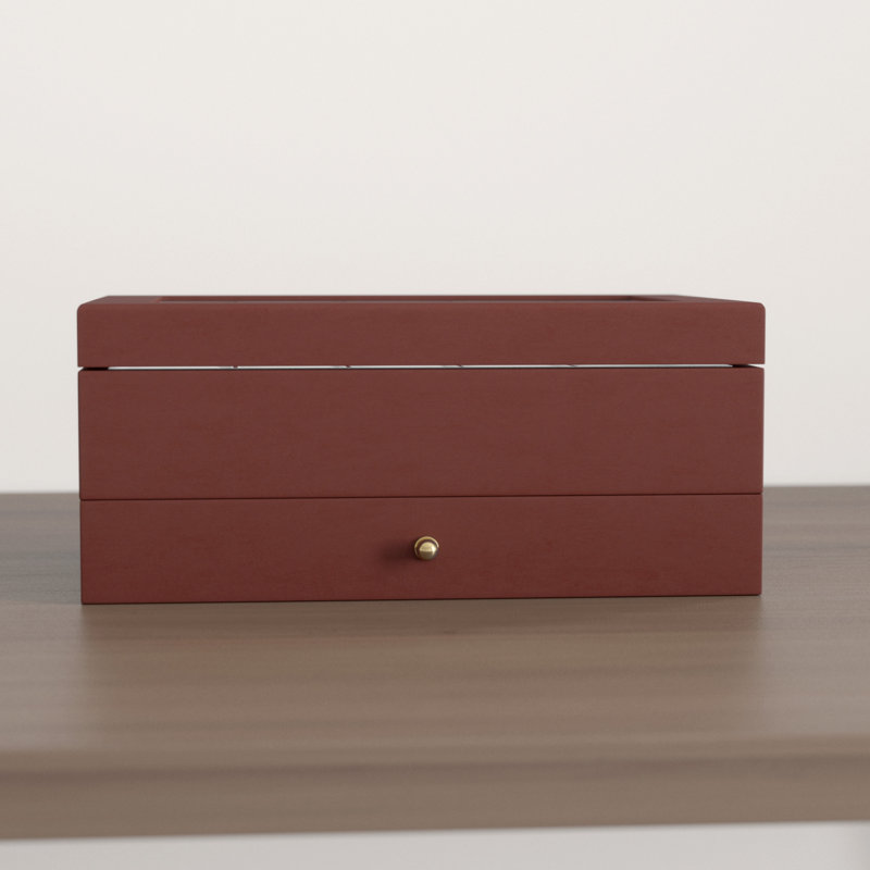 Wood Watch Box + Drawers