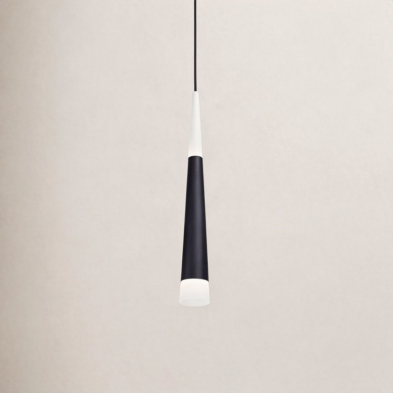 Ultra 1 - Light LED Pendant, Black, Black/White